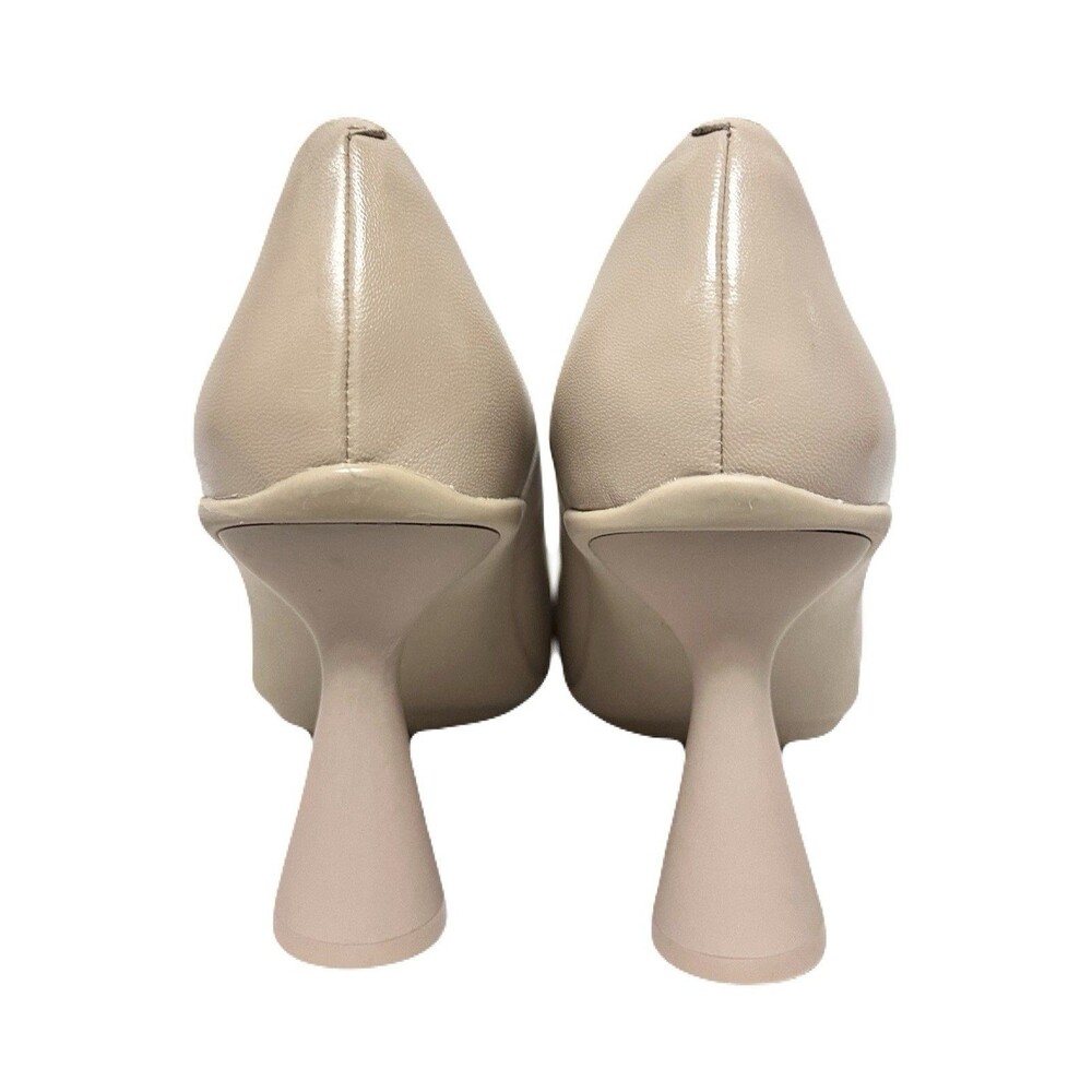 NEW Cole Haan Womens Size 8 Nude Brushed Leather Grand Ambition York Pumps - Picture 7 of 9